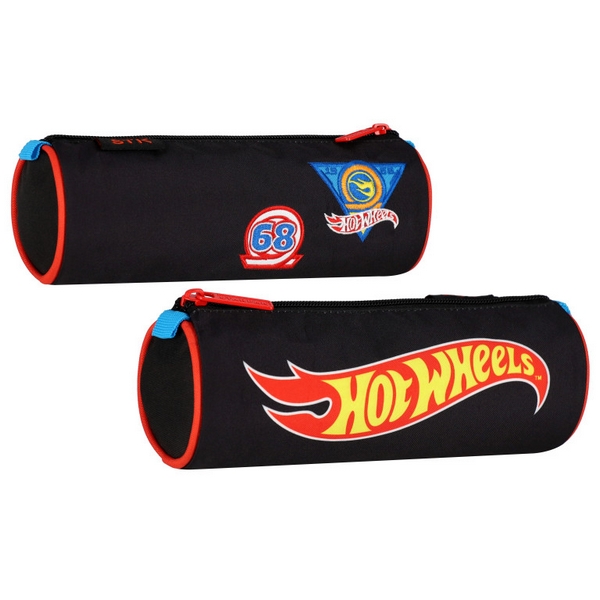 Piórnik tuba 1zamek Hot Wheels black 583287 STARPAK